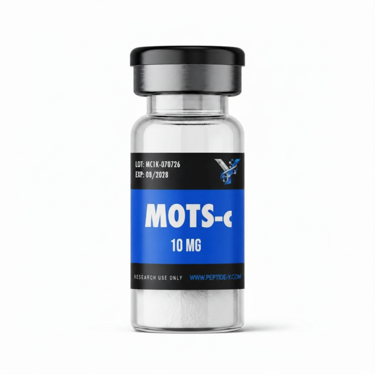 MOTS-c 10 mg research lyophilized powder vial